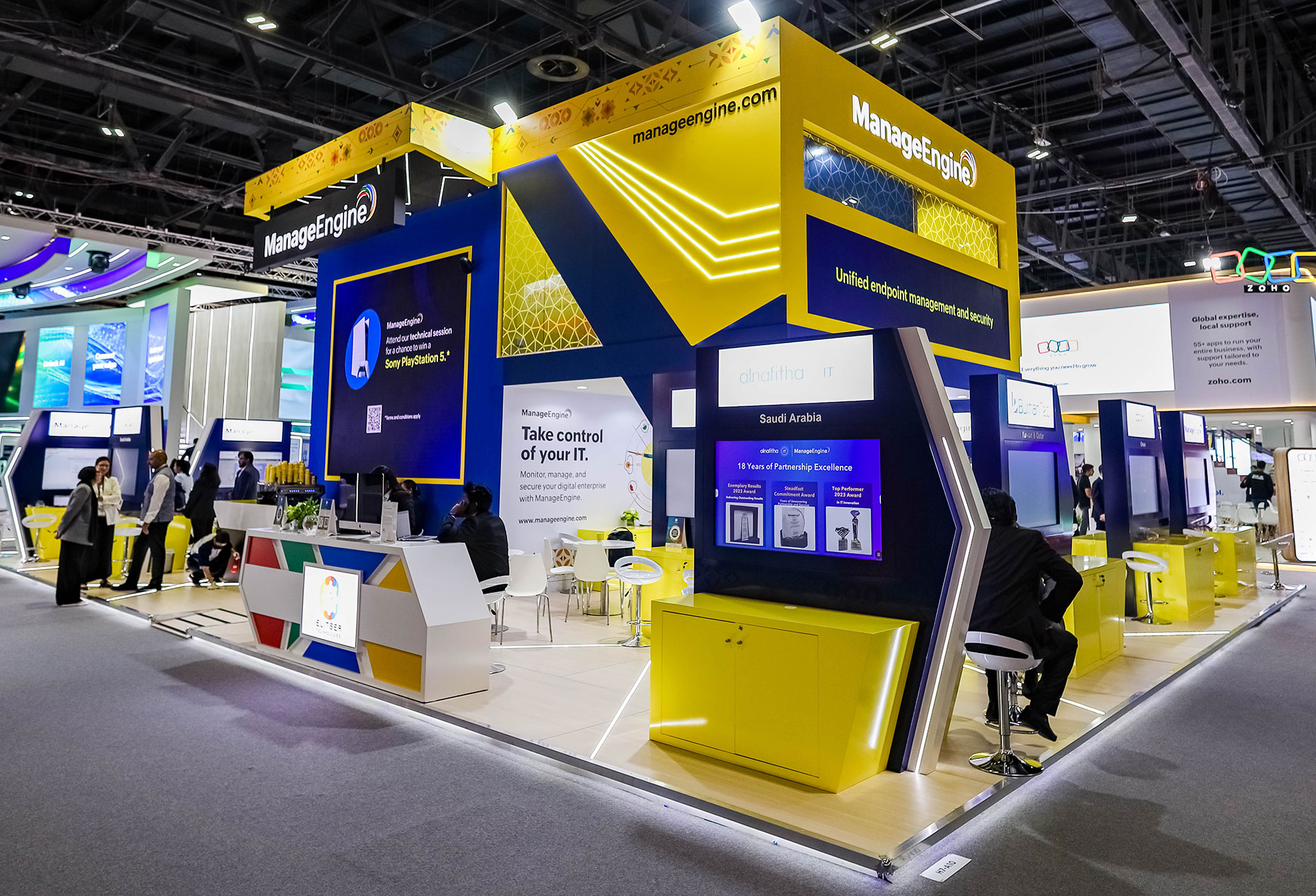 Customized-Booths-(11) - Spectrum Exhibition booth design Dubai