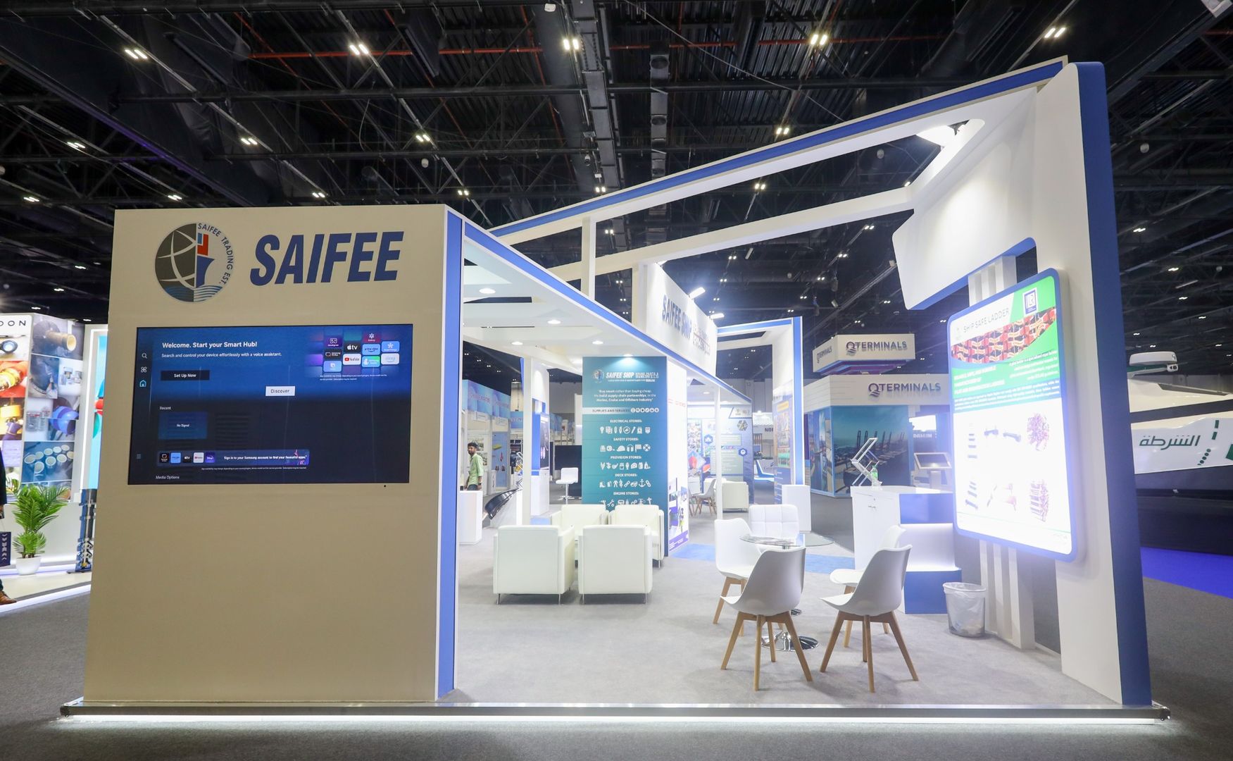 Seatrade Maritime Logistics Middle East Exhibition Booth Design
