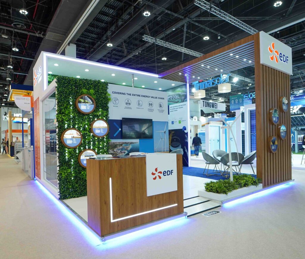 WFES World Future Energy Summit Exhibition Stand by Spectrum Exhibitions