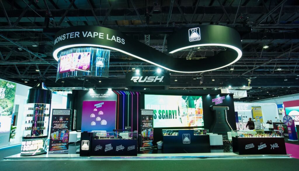 World Vape Show Exhibition Booth Designs- by Spectrum Exhibition
