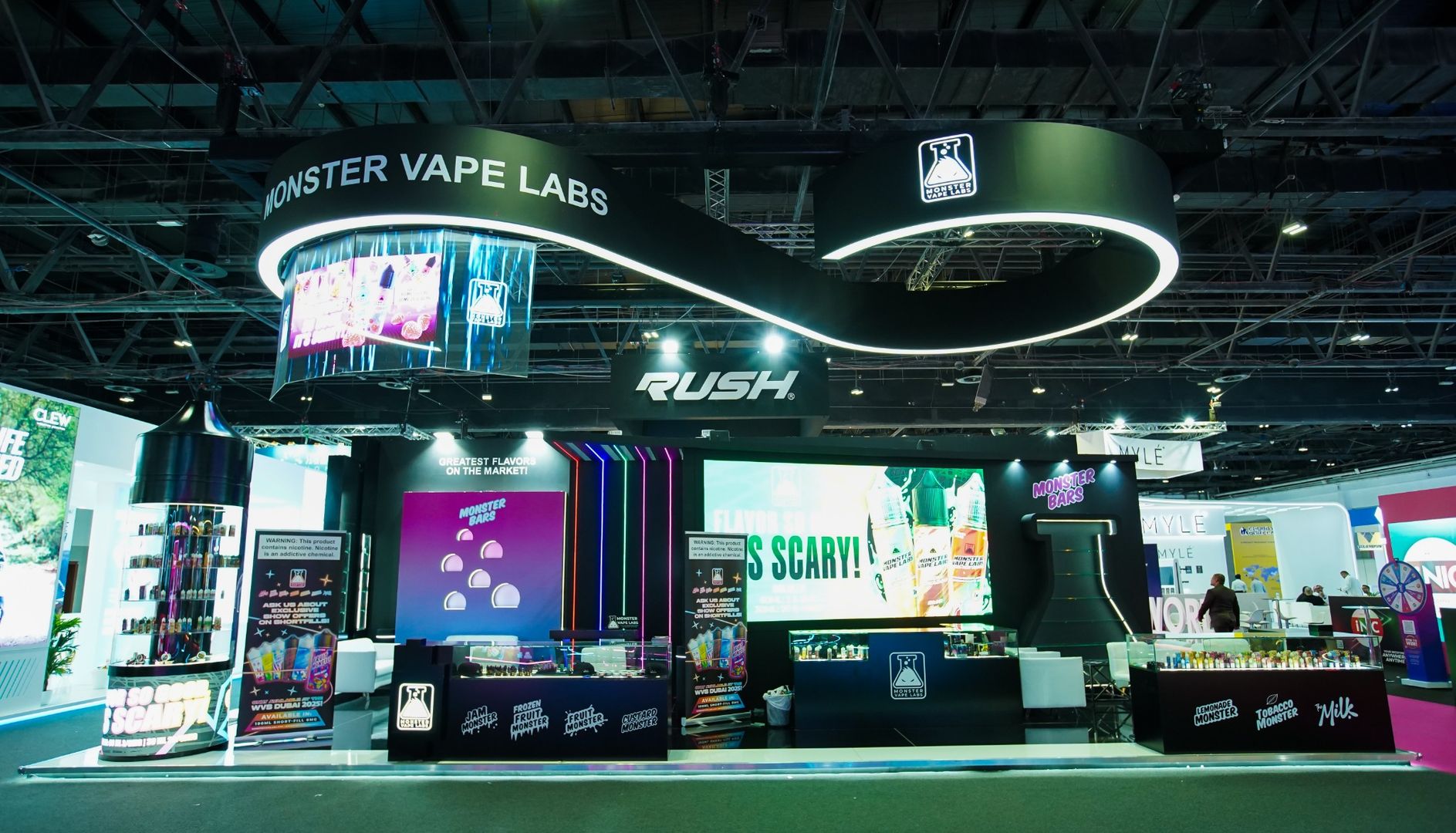 World Vape Show Exhibition Booth Designs- by Spectrum Exhibition