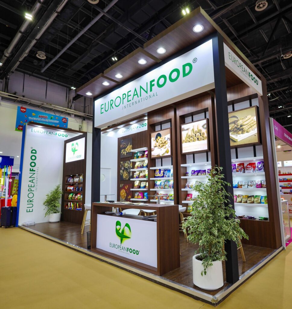 ism middle east exhibition booth design by spectrum exhibition