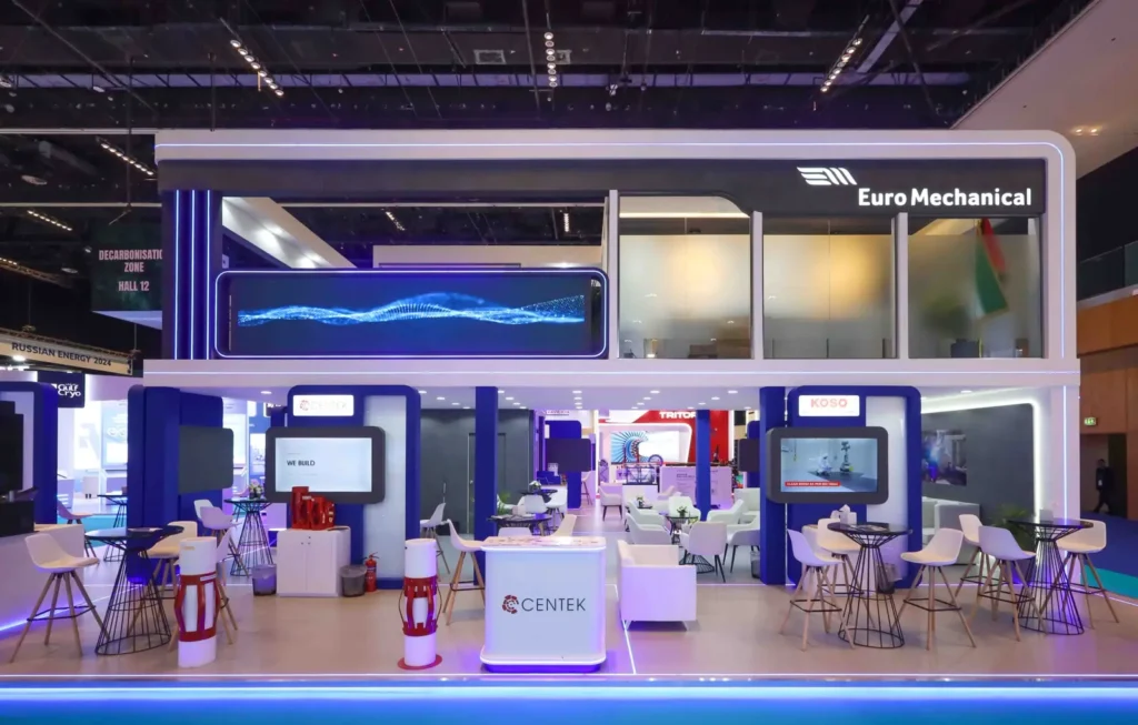ADIPEC exhibition booth by spectrum exhibition - Spectrum ADIPEC exhibition booth by spectrum exhibition