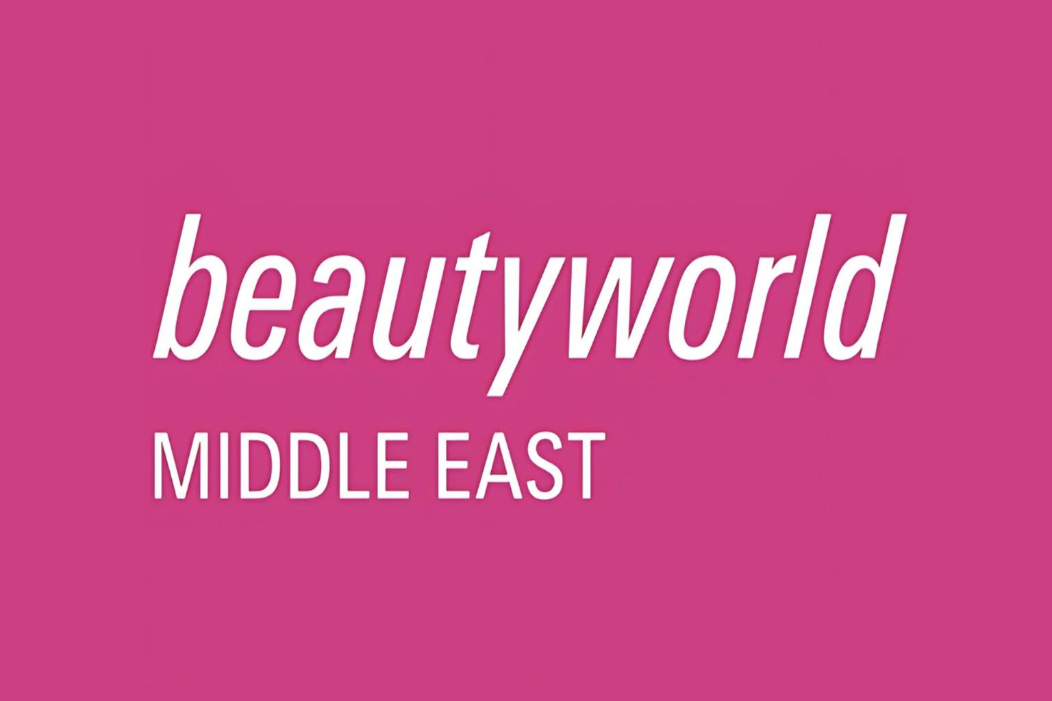 Beautyworld Middle East exhibition contractor
