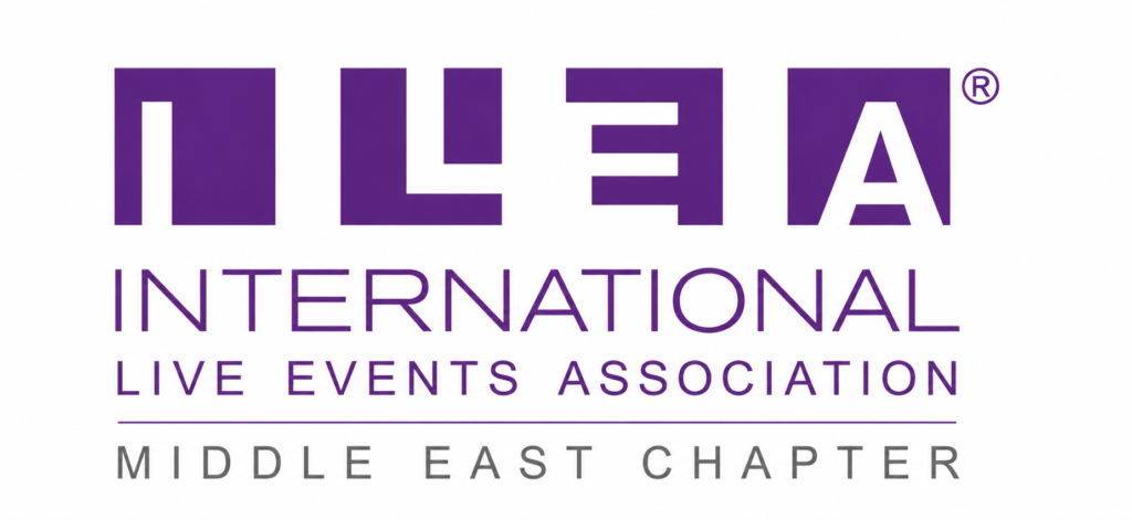 IDEA International Live Events Association&mdash;Middle East Chapter logo
