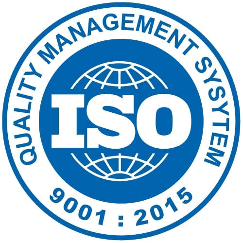Spectrum Exhibition ISO Cerified - 9001 2015 Quality Management System - Spectrum - Spectrum ISO 9001:2015 quality management system seal with blue circle, globe motifs, and the words 'Quality Management System' around the edge.